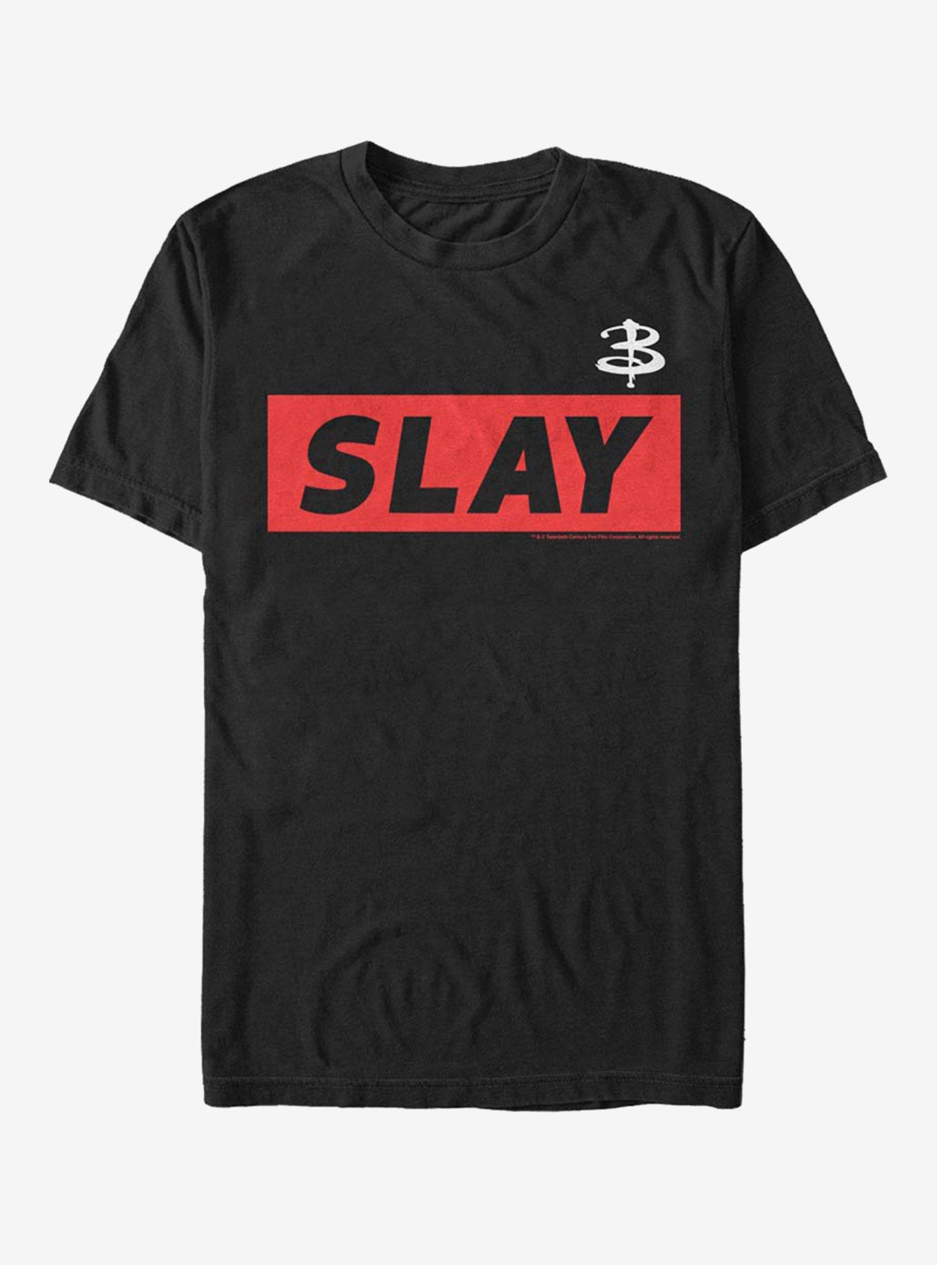 Buffy The Vampire Slayer Slay T-Shirt, , hi-res