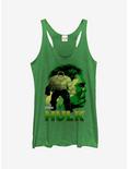 Marvel Hulk Smash Silhoutte Girls Tank, ENVY, hi-res