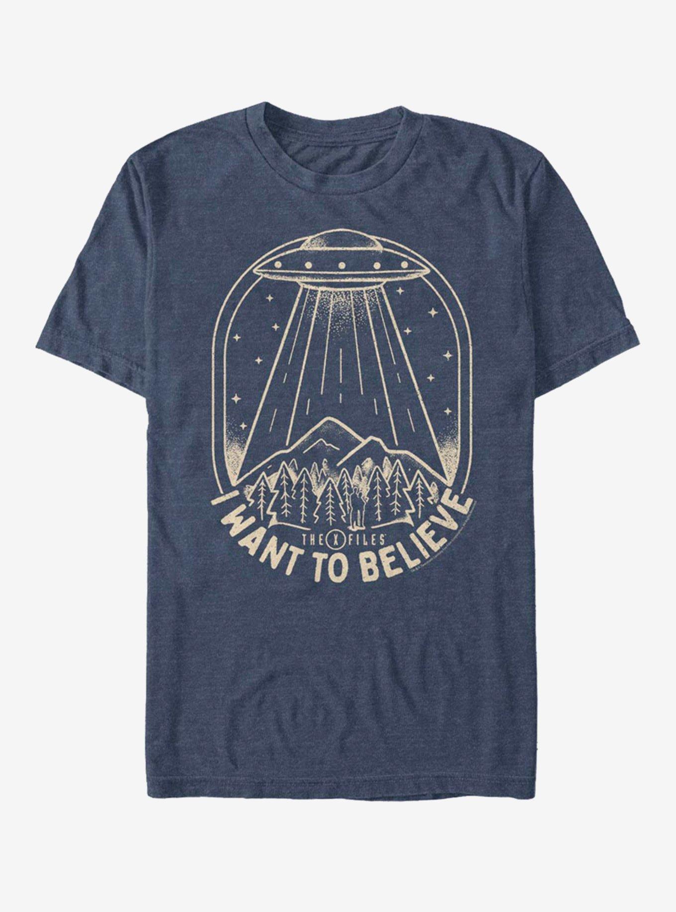 The X-Files UFO Stamp T-Shirt T-Shirt, , hi-res