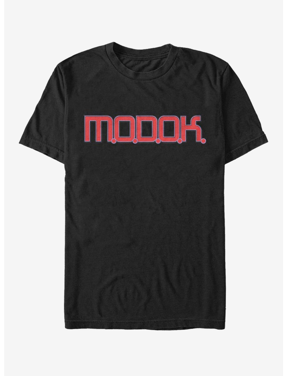 Marvel MODOK Logo T-Shirt, BLACK, hi-res