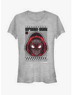 Marvel Spider-Man Hooded Hero Miles Morales Girls T-Shirt, , hi-res