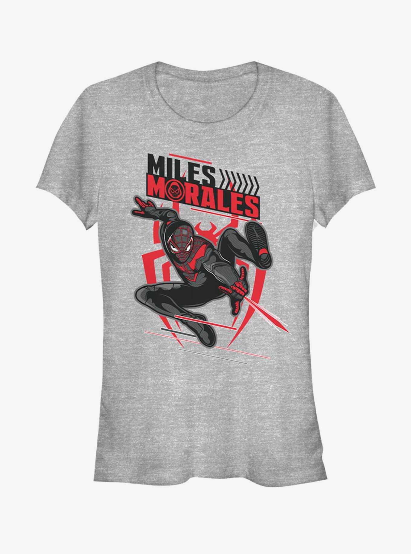 Marvel Spider-Man Swing Miles Morales Girls T-Shirt, , hi-res