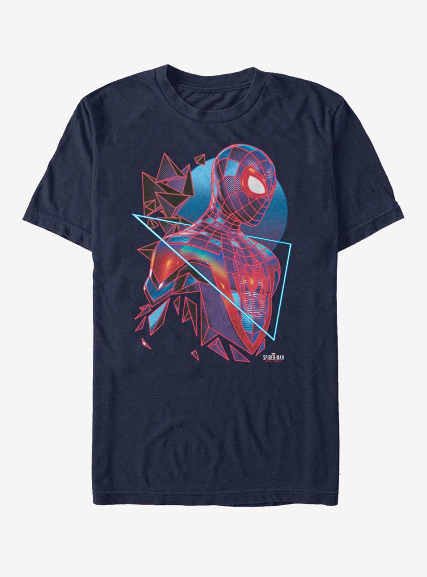 Marvel Spider-Man Eighties Style Miles Morales T-Shirt, , hi-res