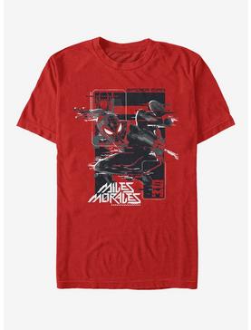 Marvel Spider-Man Slinging Web Miles Morales T-Shirt, , hi-res