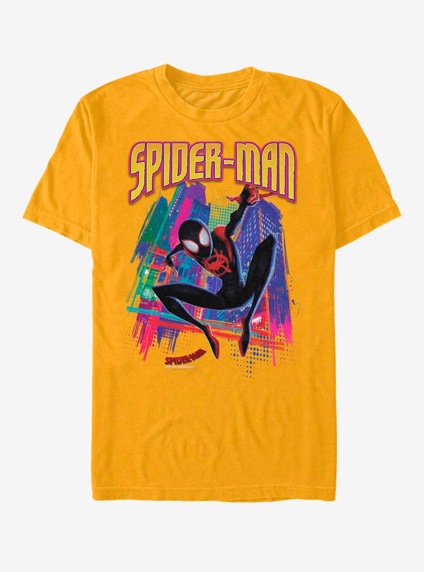 Marvel Spider-Man Tower Hero T-Shirt, GOLD, hi-res