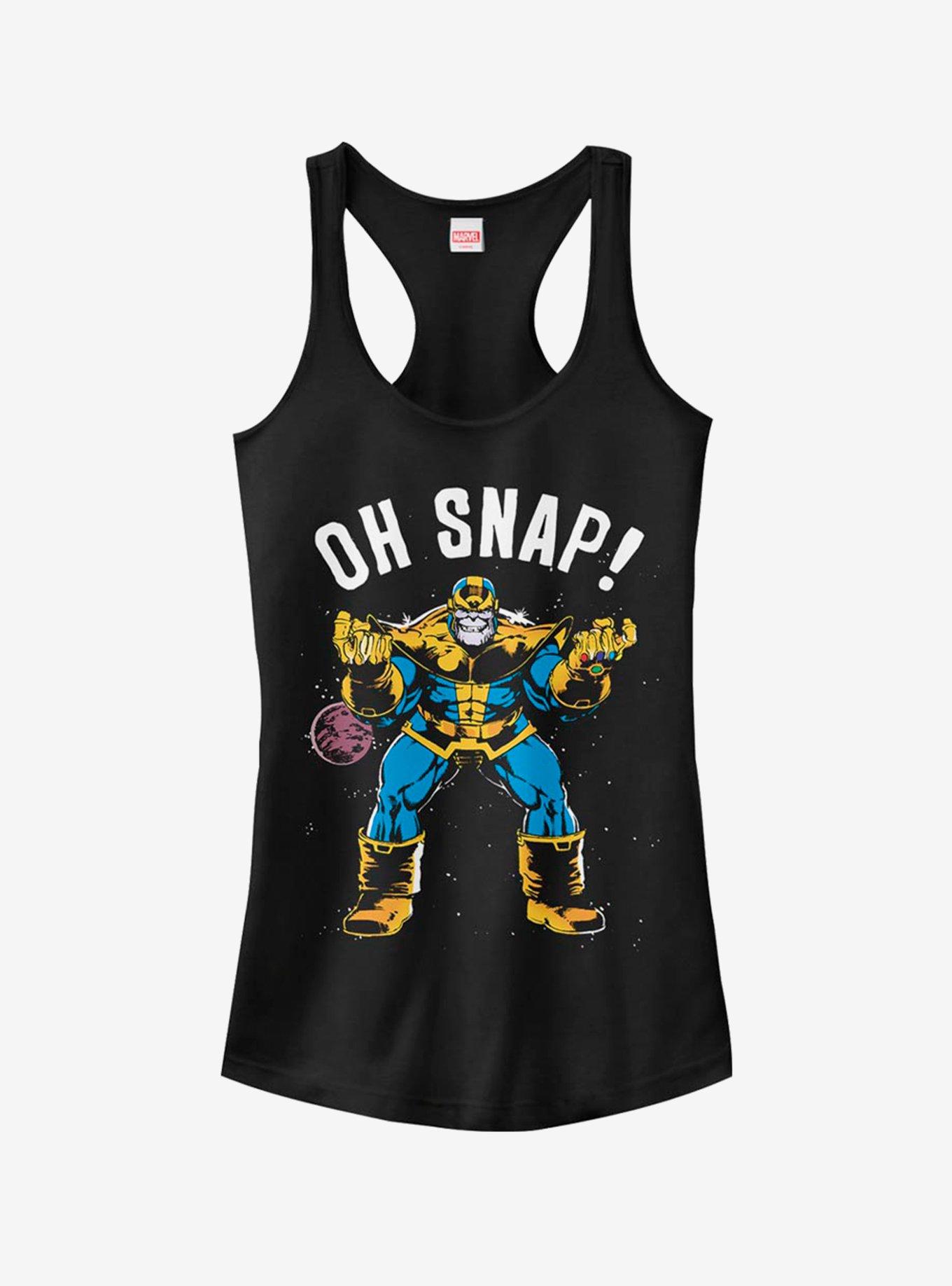 Marvel The Avengers Oh Snap Girls Tank, BLACK, hi-res