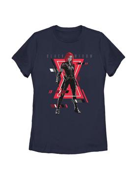 Marvel Black Widow Glitch Womens T-Shirt, , hi-res