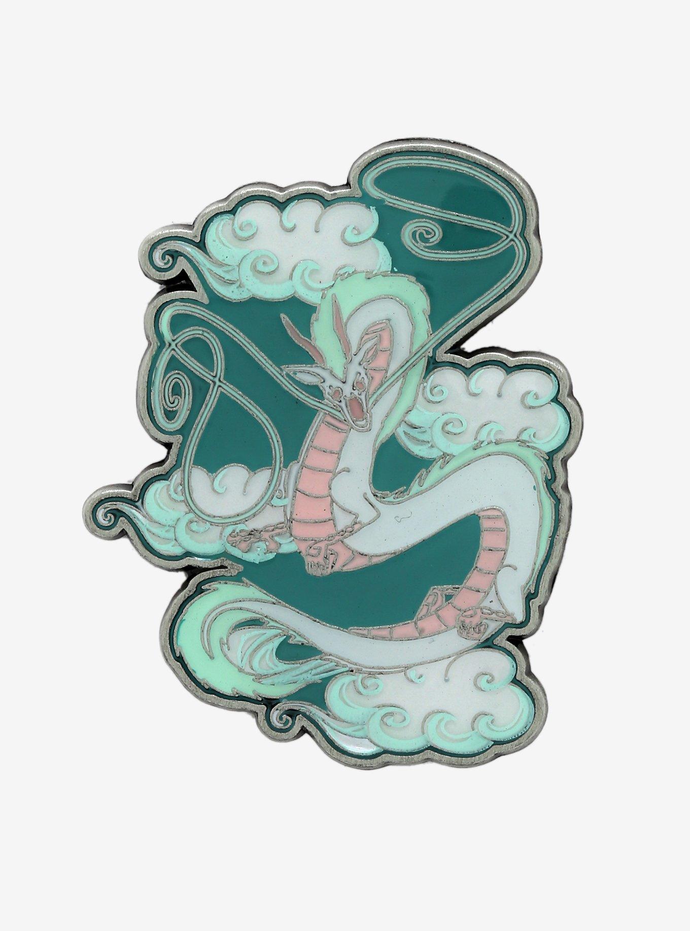 Studio Ghibli Spirited Away Haku Enamel Pin, , hi-res