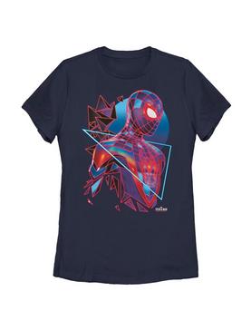 Marvel Spider-Man Miles Morales Eighties Style Womens T-Shirt, , hi-res