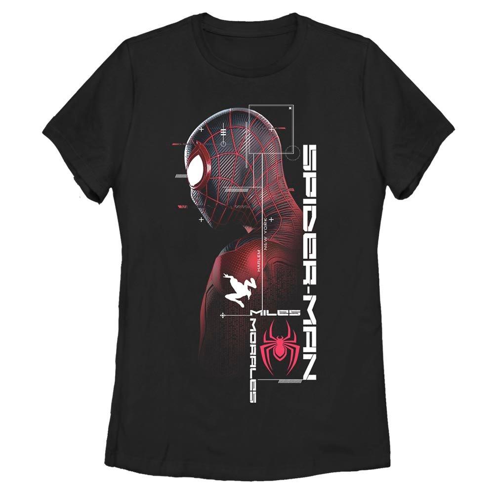 Marvel Spider-Man Miles Morales Spidey Specs Womens T-Shirt, BLACK, hi-res