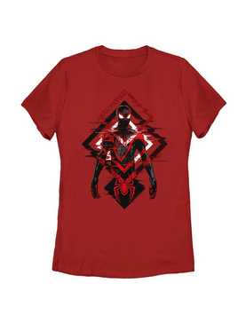 Marvel Spider-Man Miles Morales Triangle Waves Womens T-Shirt, , hi-res