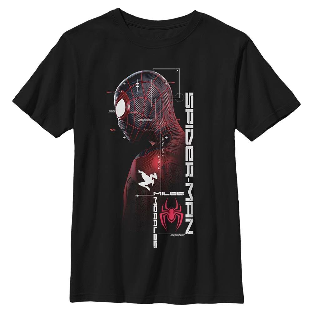 Marvel Spider-Man Miles Morales Spidey Specs Youth T-Shirt, BLACK, hi-res