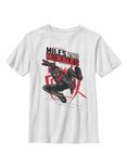 Marvel Spider-Man Miles Morales Swing Morales Youth T-Shirt, WHITE, hi-res