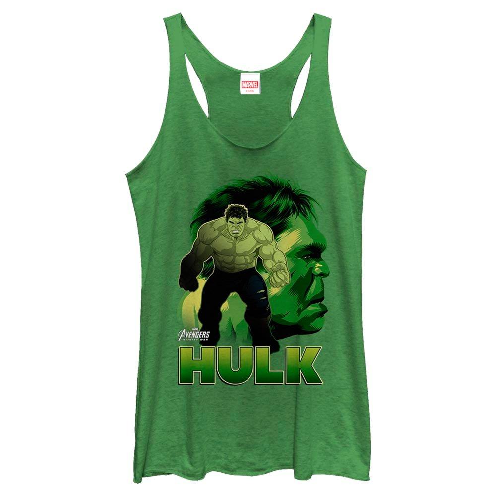 Marvel Hulk Smash Sil Womens Tank Top, ENVY, hi-res