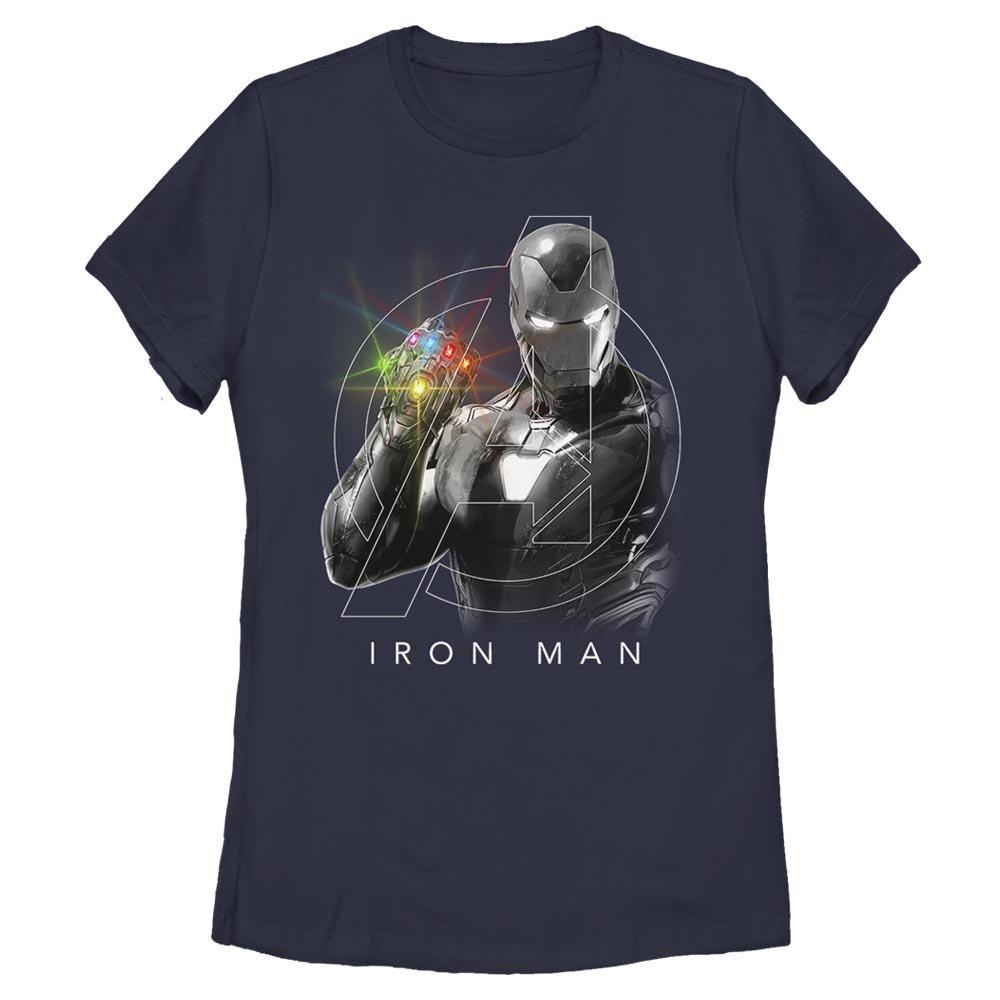 Marvel Iron Man Only One Womens T-Shirt, NAVY, hi-res