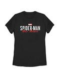 Plus Size Marvel Spider-Man Miles Morales Game Title Womens T-Shirt, BLACK, hi-res