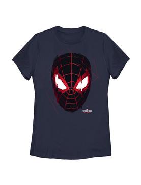 Marvel Spider-Man Miles Morales Glitch Mask Womens T-Shirt, , hi-res