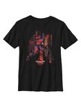 Marvel Spider-Man: Into The Spiderverse Miles Morales Future Spidey Youth T-Shirt, BLACK, hi-res