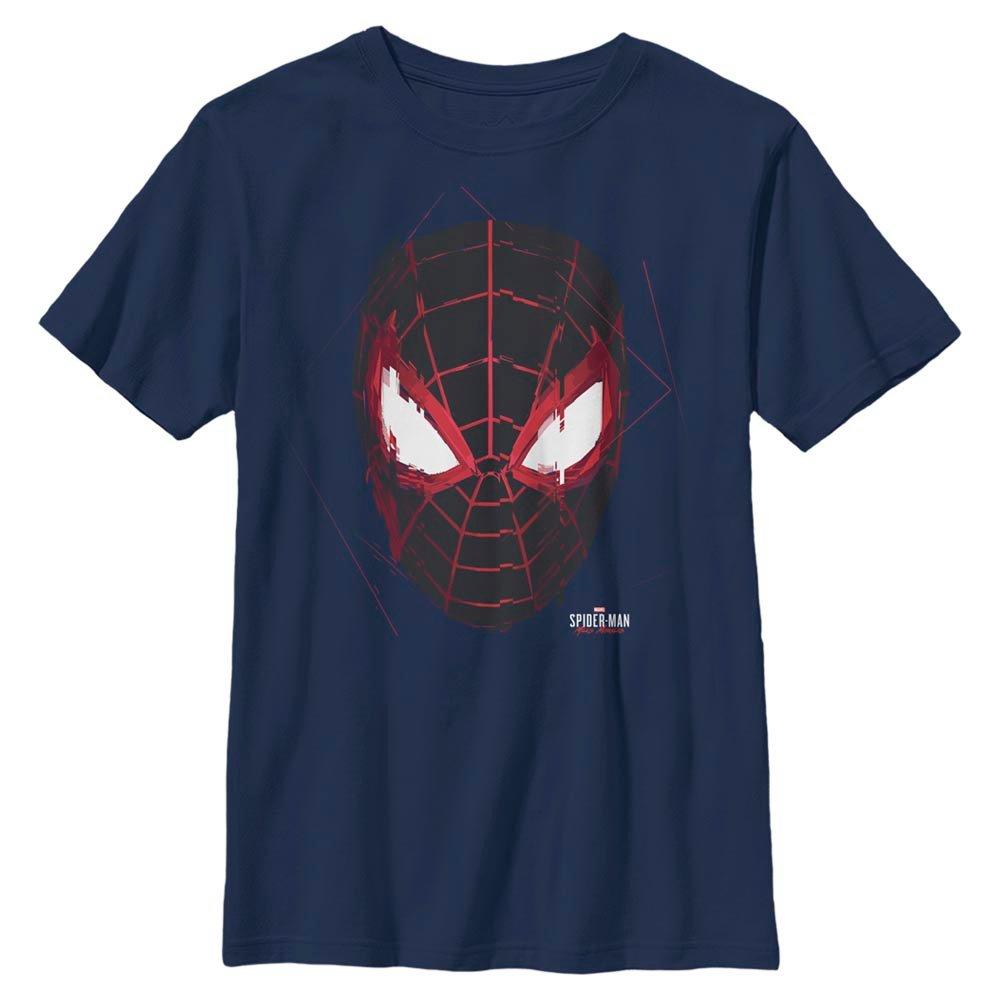 Marvel Spider-Man Miles Morales Glitch Mask Youth T-Shirt, , hi-res