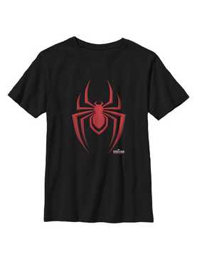 Marvel Spider-Man Miles Morales Icon Logo Youth T-Shirt, , hi-res