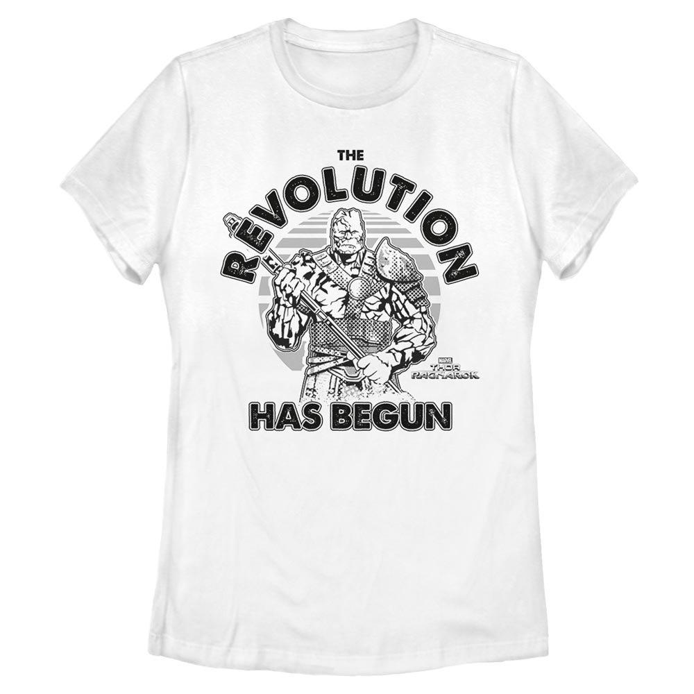 Marvel Thor Korg Revolution Womens T-Shirt, WHITE, hi-res