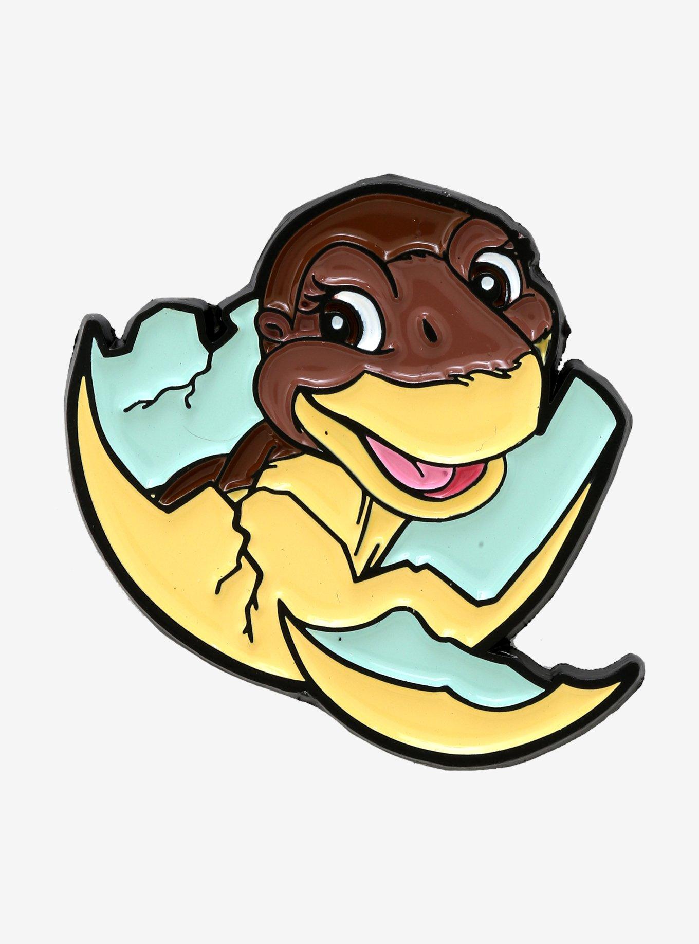 The Land Before Time Littlefoot Egg Enamel Pin, , hi-res