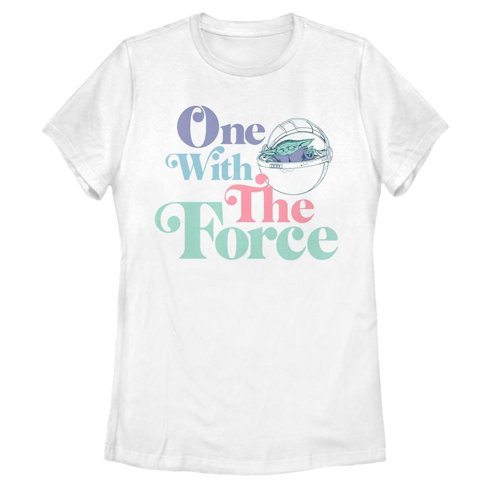 Star Wars The Mandalorian The Child Pastel Force Womens T-Shirt, WHITE, hi-res