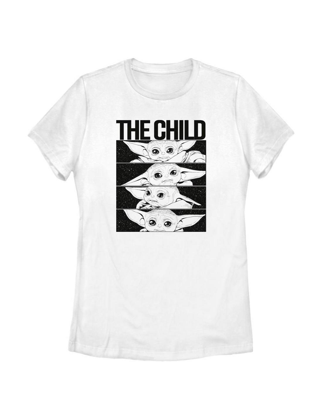 Star Wars The Mandalorian The Child Space Box Child Womens T-Shirt, WHITE, hi-res
