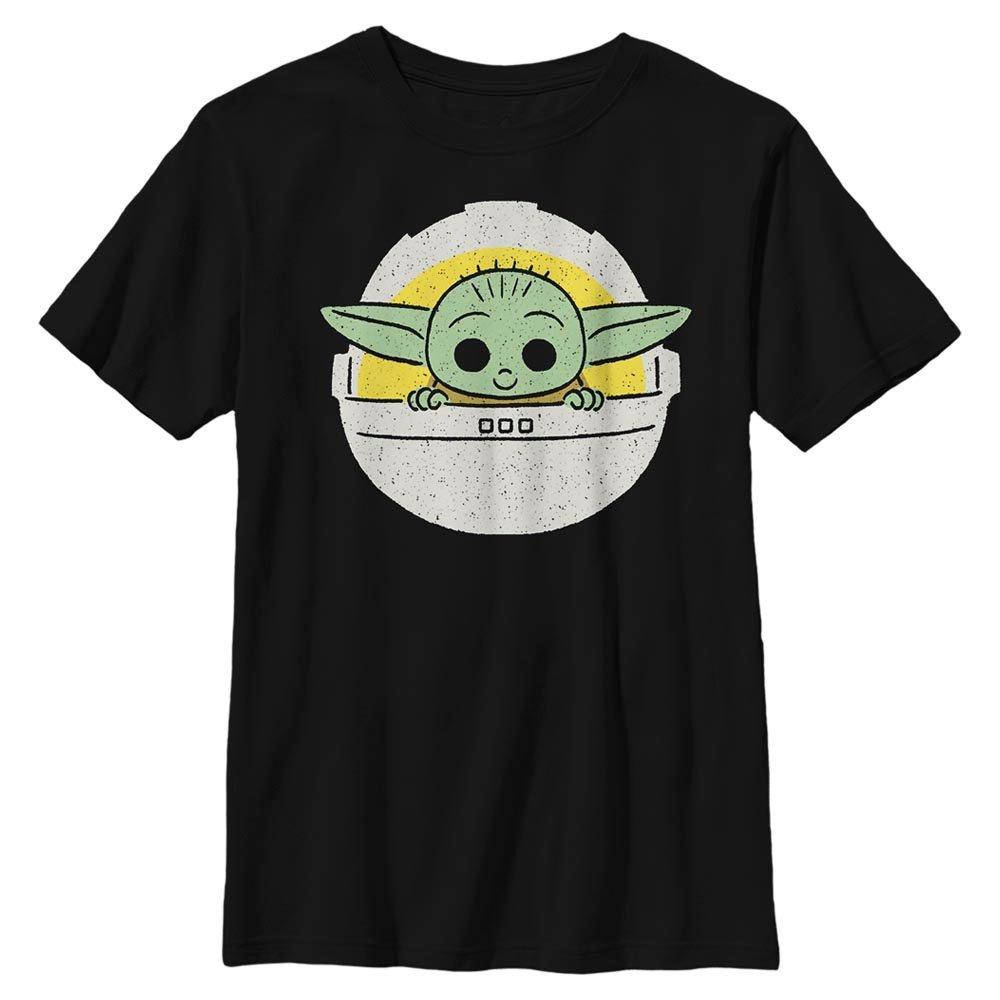 Star Wars The Mandalorian The Child Pod Youth T-Shirt, BLACK, hi-res