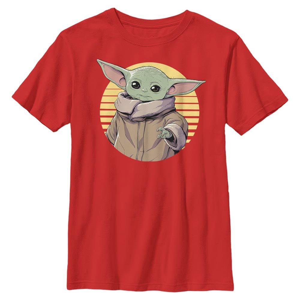 Star Wars The Mandalorian The Child Circle Illustration Youth T-Shirt, , hi-res