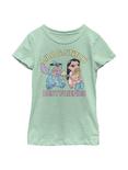 Plus Size Disney Lilo And Stitch Best Friends Youth Girls T-Shirt, MINT, hi-res