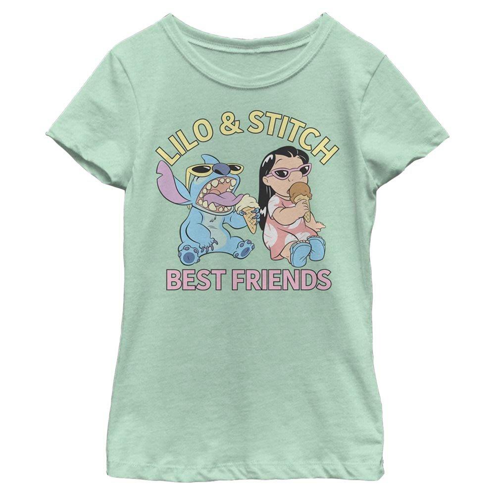 Disney Lilo And Stitch Best Friends Youth Girls T-Shirt, MINT, hi-res