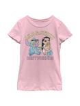 Disney Lilo And Stitch Best Friends Youth Girls T-Shirt, PINK, hi-res