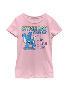 Disney Lilo And Stitch To Do Youth Girls T-Shirt, , hi-res