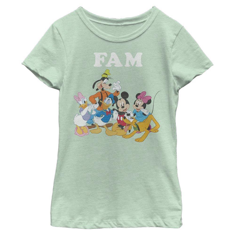 Disney Mickey Mouse Fam Youth Girls T-Shirt, MINT, hi-res