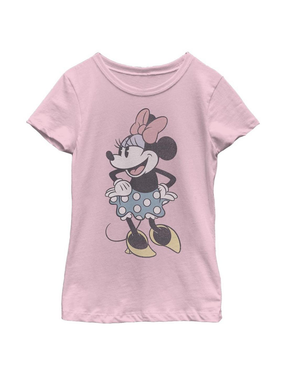 Plus Size Disney Mickey Mouse Minnie Sass Youth Girls T-Shirt, PINK, hi-res