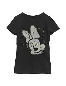 Disney Mickey Mouse Minnie Wink Youth Girls T-Shirt, , hi-res