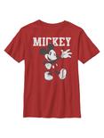 Disney Mickey Mouse Simply Mickey Youth T-Shirt, RED, hi-res