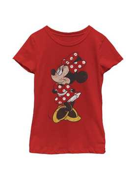 Disney Mickey Mouse Modern Vintage Minnie Youth Girls T-Shirt, , hi-res