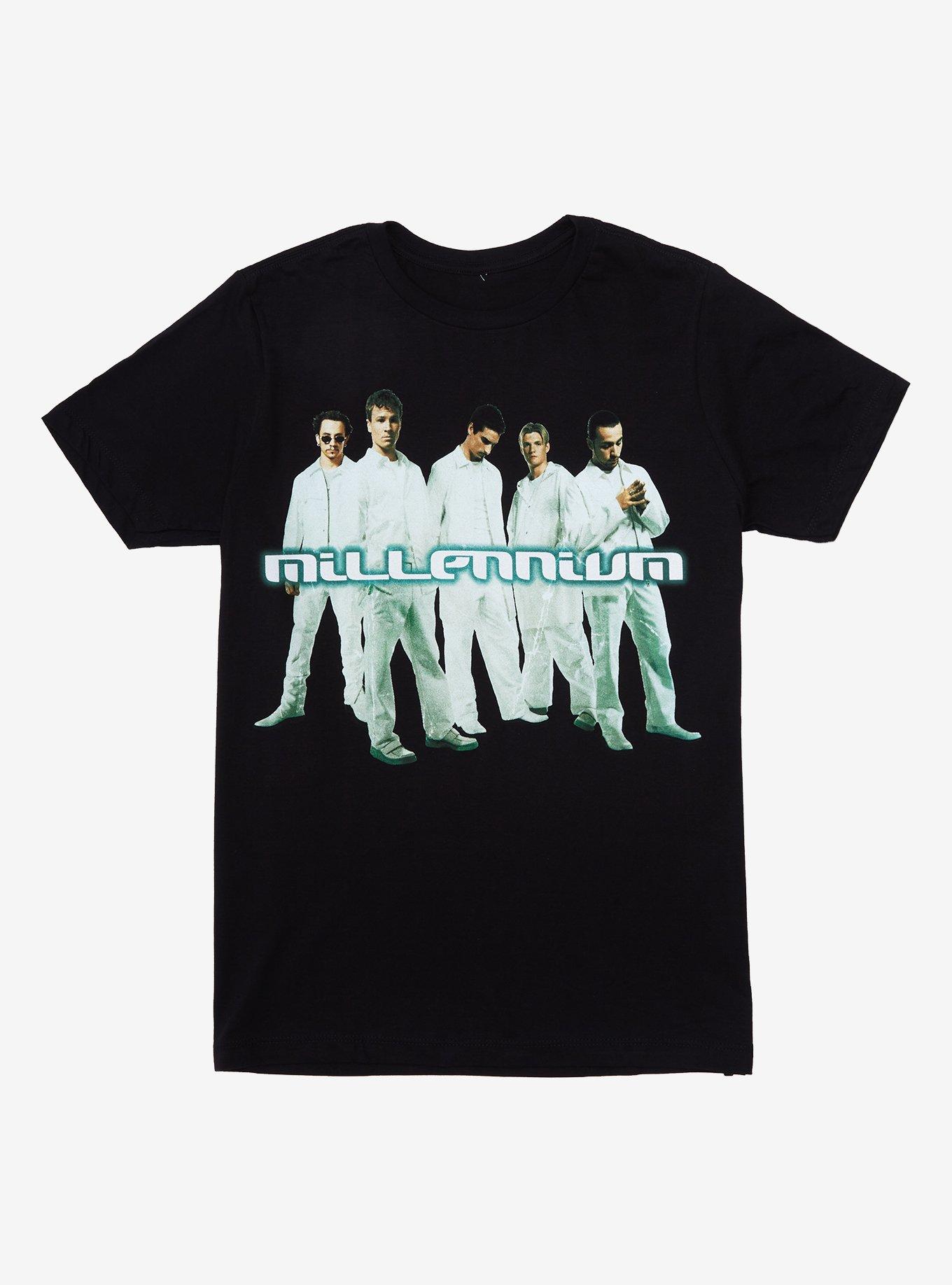 柔らかい Backstreet boys millennium ミレニアムtシャツ - Tシャツ