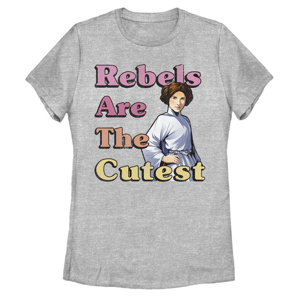 Star Wars Leia Cute Rebels Womens T-Shirt, ATH HTR, hi-res