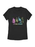 Star Wars Neon Gang Womens T-Shirt, BLACK, hi-res