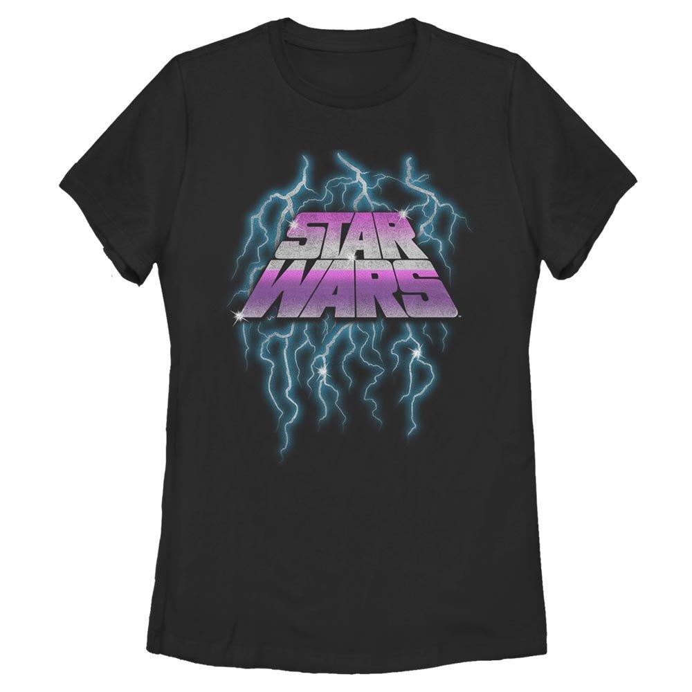 Star Wars Chrome Slant Womens T-Shirt, BLACK, hi-res