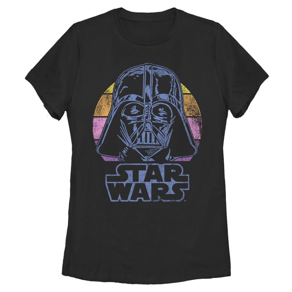 Star Wars Dark Vader Logo Womens T-Shirt, BLACK, hi-res