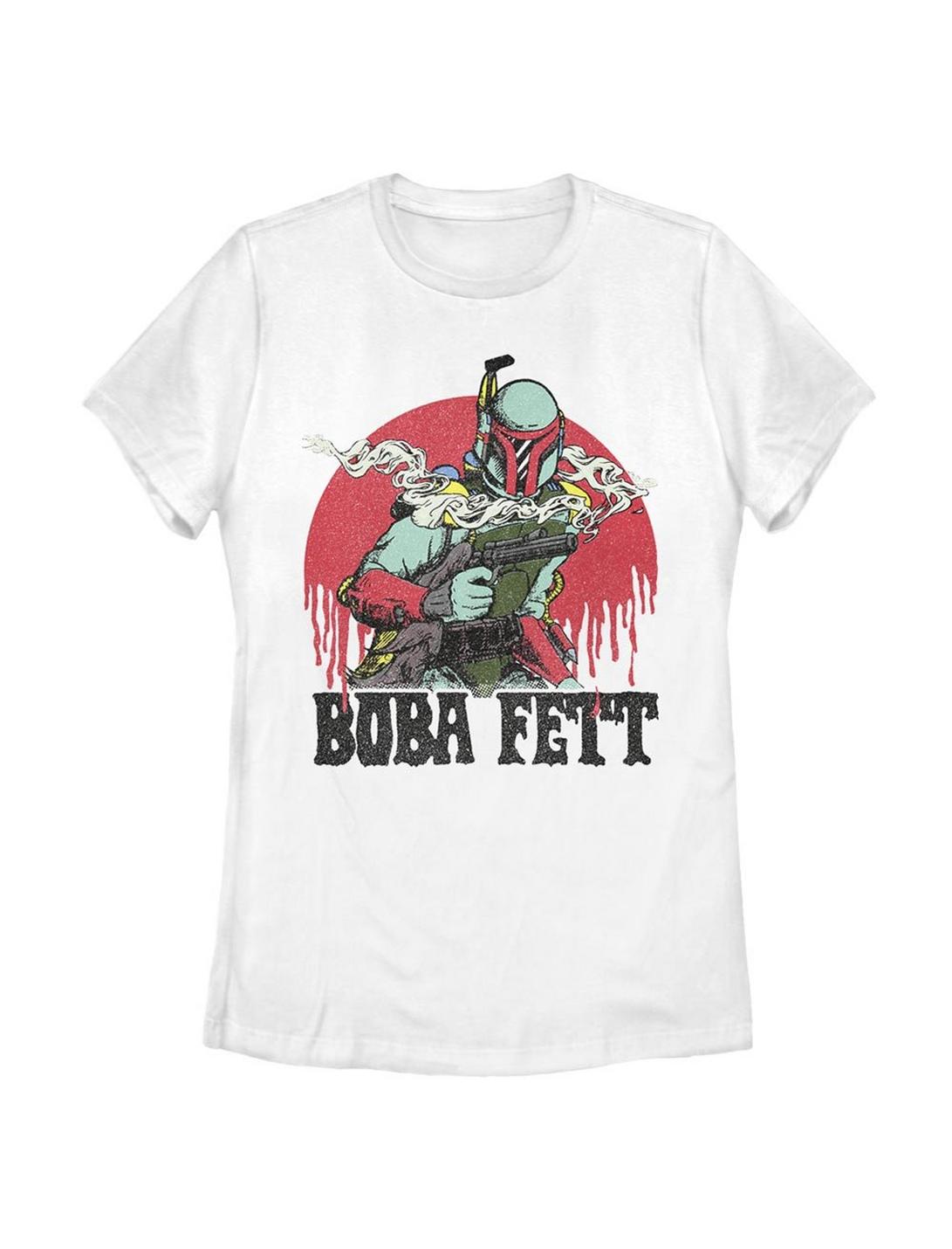 Star Wars Boba Fett First Womens T-Shirt, WHITE, hi-res