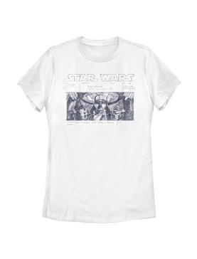 Star Wars Death Star Run Womens T-Shirt, , hi-res
