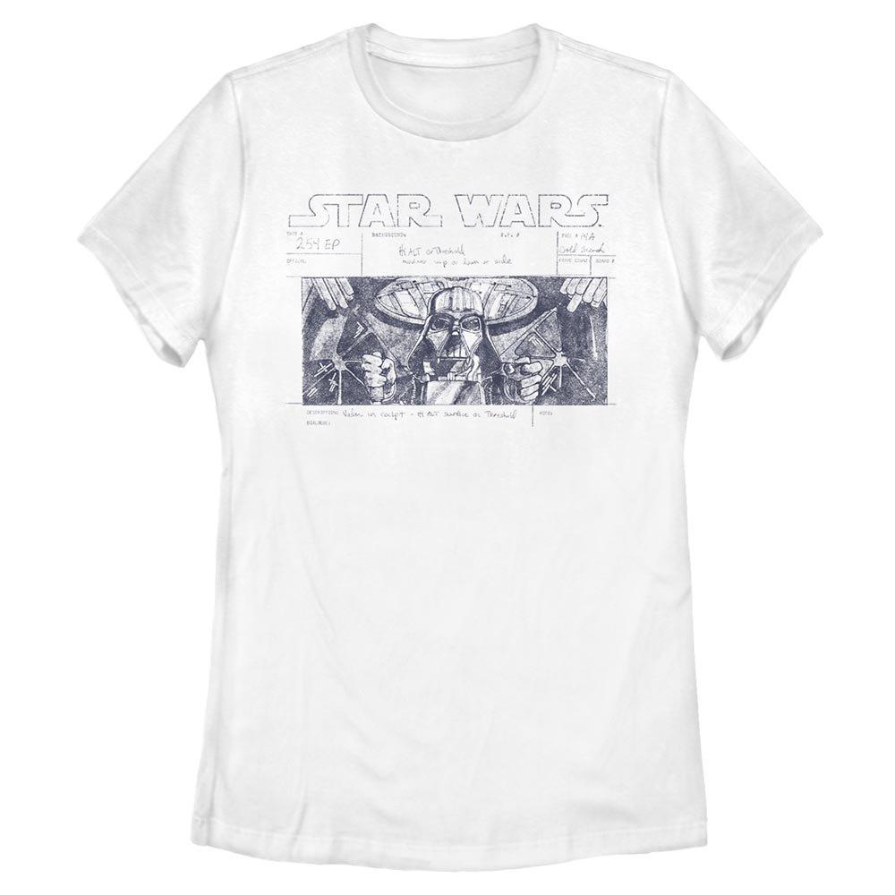 Star Wars Death Star Run Womens T-Shirt, WHITE, hi-res