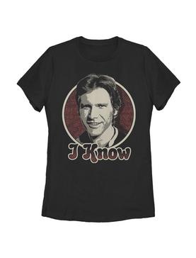 Star Wars Han Solo I Know Womens T-Shirt, , hi-res