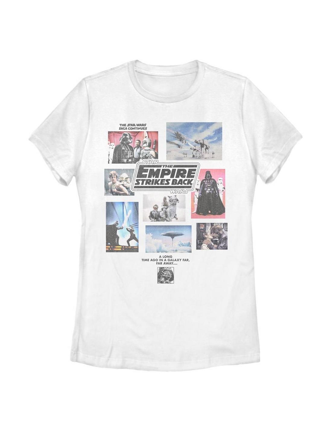 Star Wars Empire Scrapbook Womens T-Shirt, WHITE, hi-res