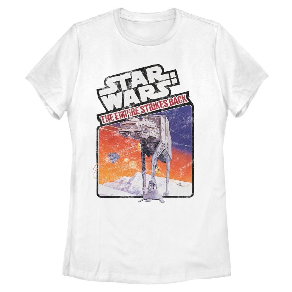 Star Wars Empire Atari Cartridge Womens T-Shirt, WHITE, hi-res